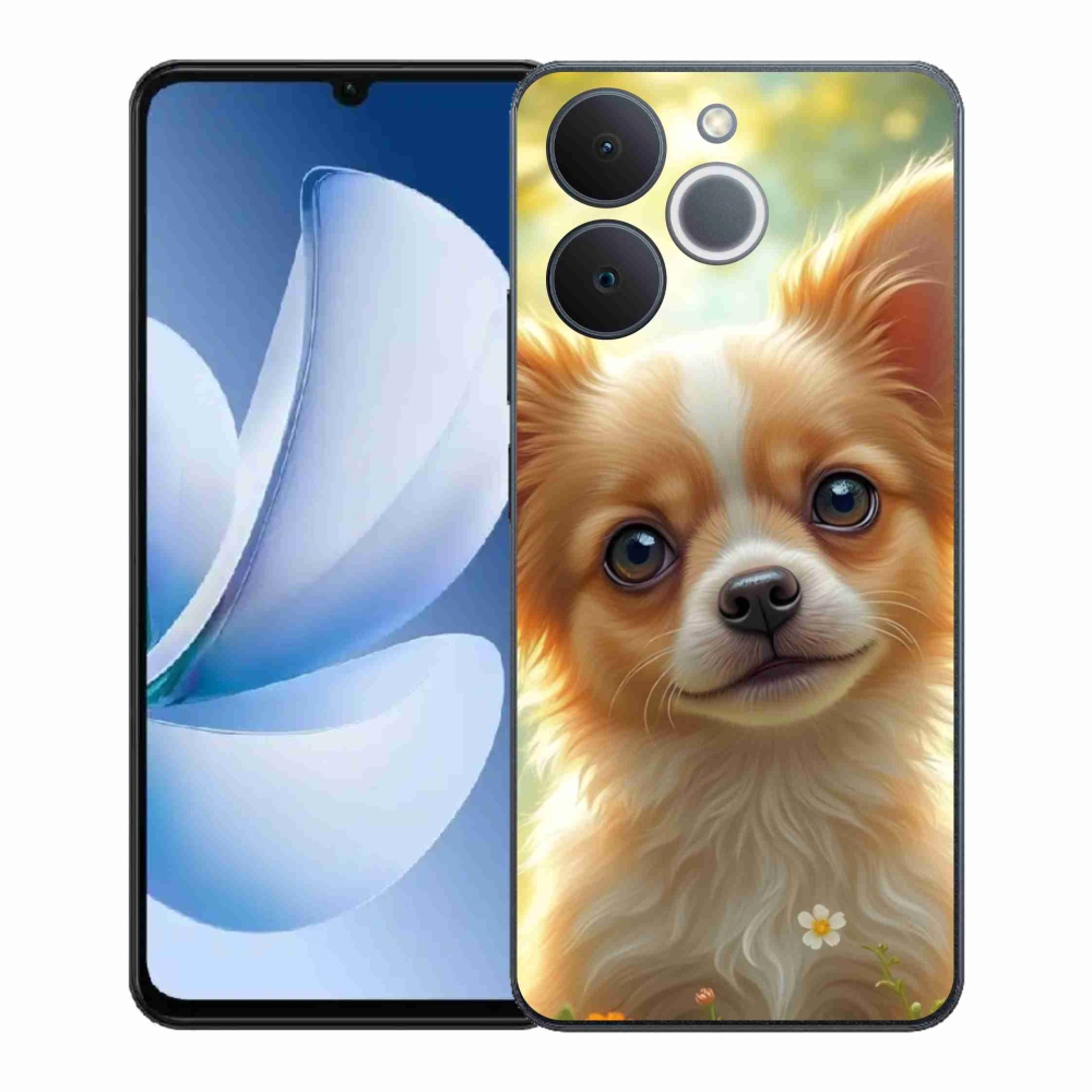 Gelový kryt mmCase na Realme Note 70T - čivava 5