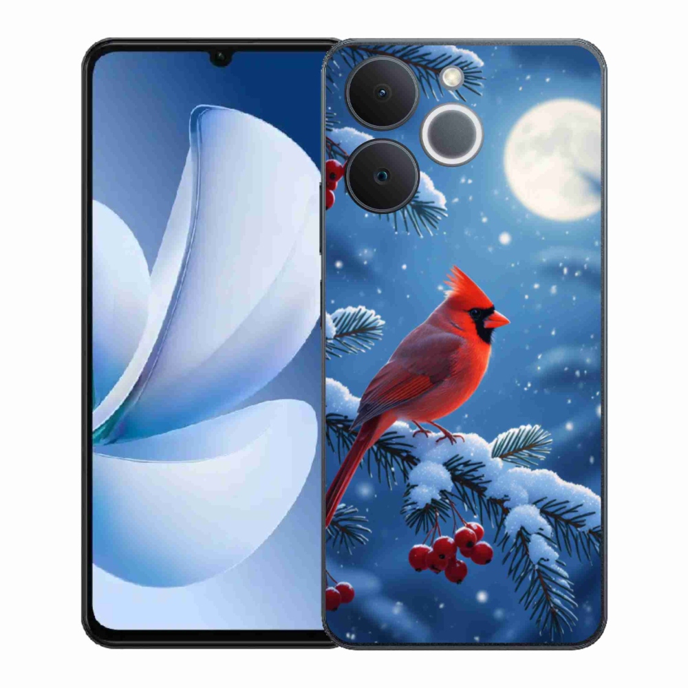 Gelový kryt mmCase na Realme Note 70T - kardinál červený