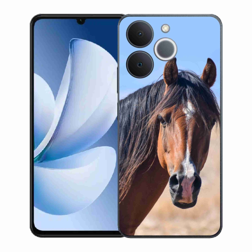 Gelový kryt mmCase na Realme Note 70T - klidný kůň