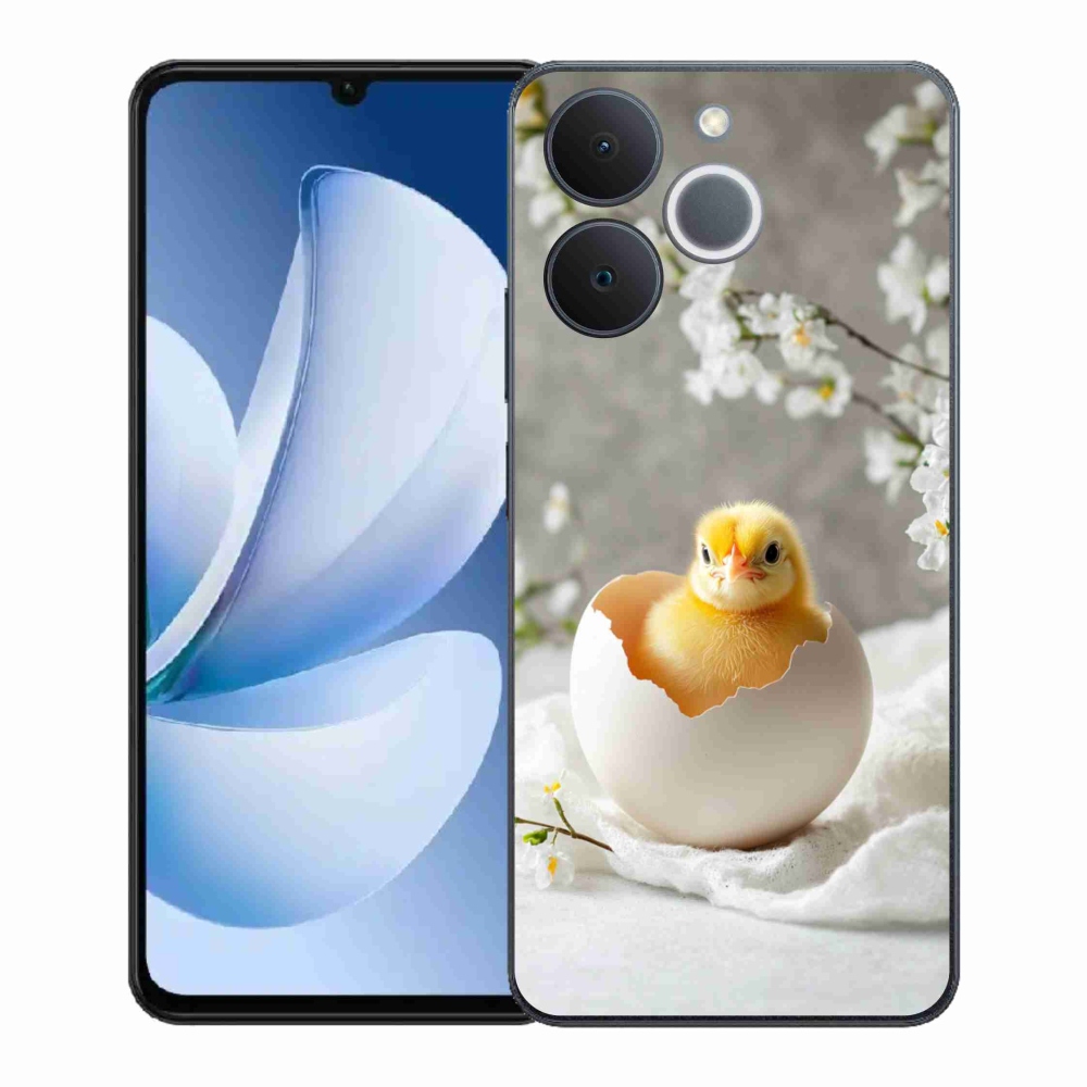Gelový kryt mmCase na Realme Note 70T - kuřátko