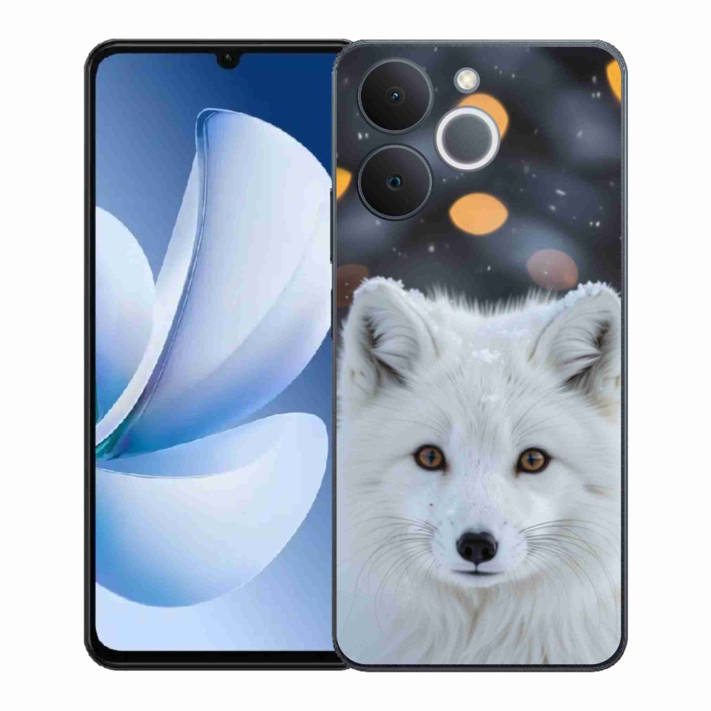 Gelový kryt mmCase na Realme Note 70T - liška polární