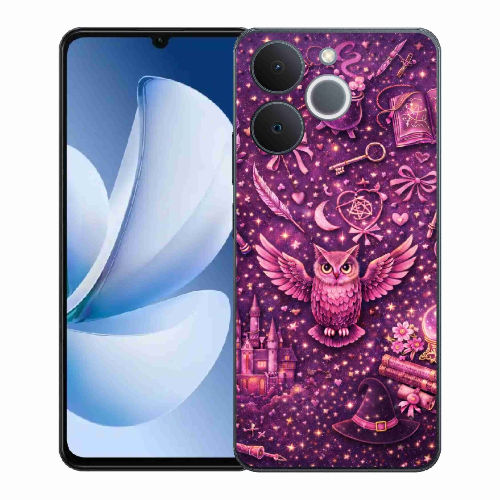 Gelový kryt mmCase na Realme Note 70T - magický svět