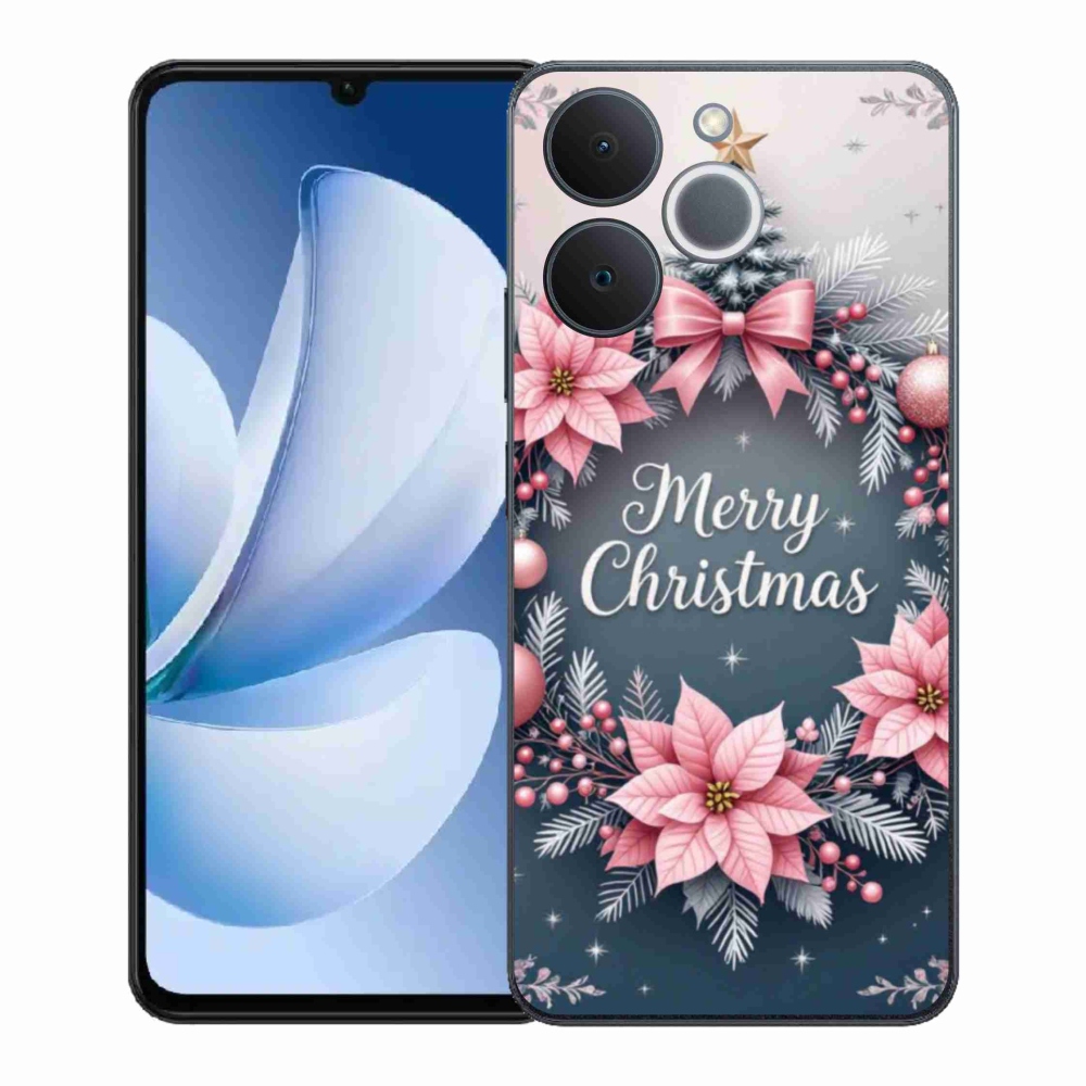 Gelový kryt mmCase na Realme Note 70T - merry christmas