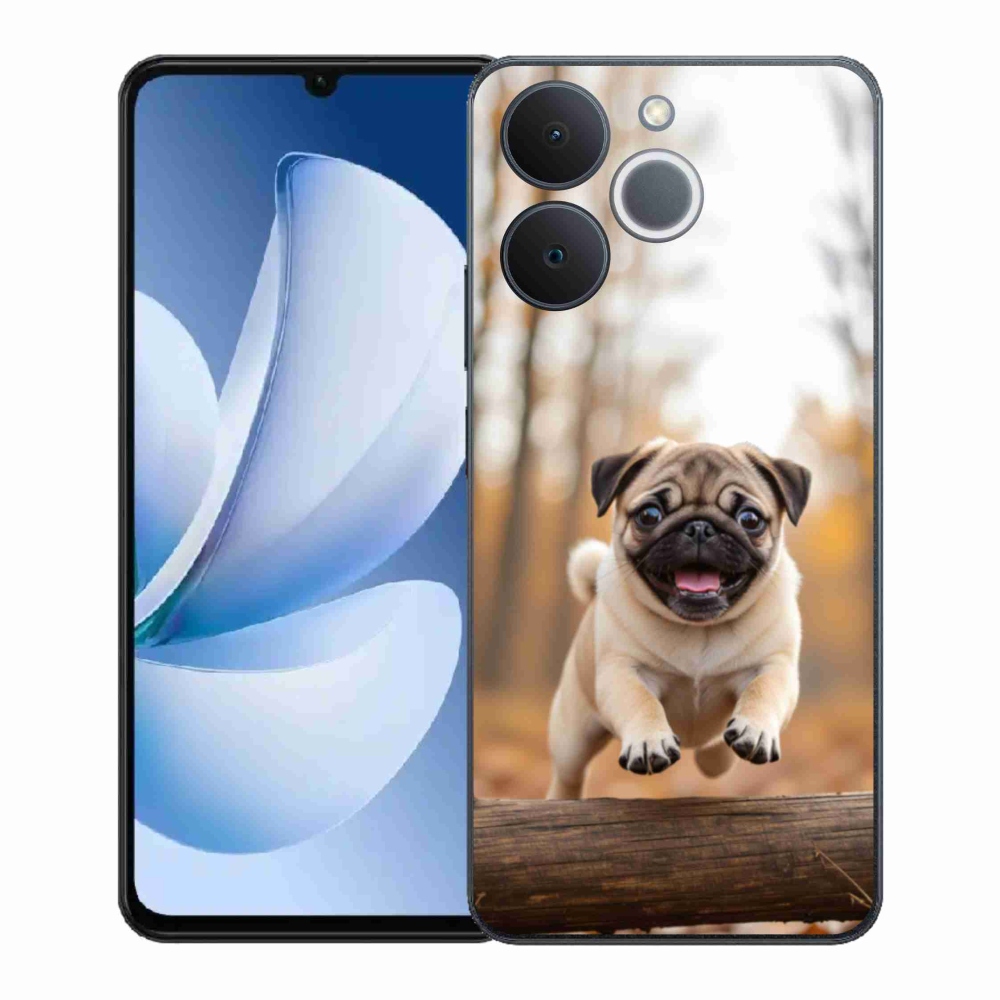 Gelový kryt mmCase na Realme Note 70T - mops 2