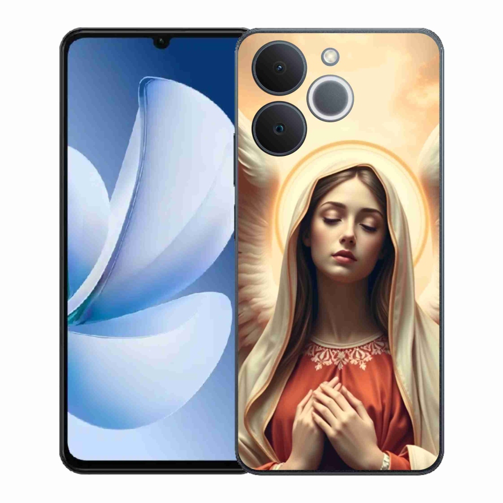 Gelový kryt mmCase na Realme Note 70T - náboženský motiv