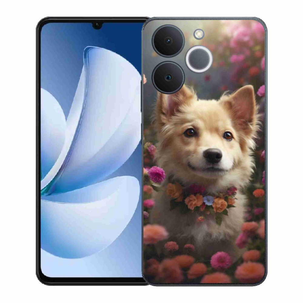 Gelový kryt mmCase na Realme Note 70T - německý špic