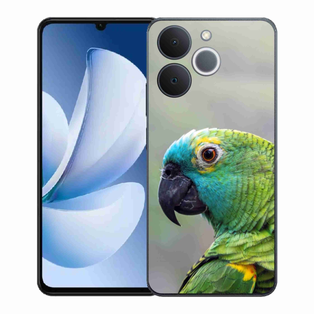 Gelový kryt mmCase na Realme Note 70T - papoušek amazoňan