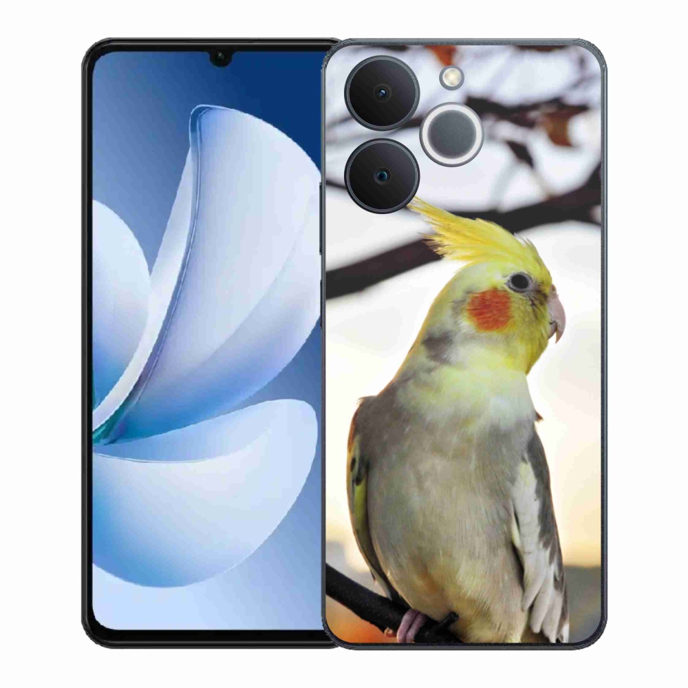 Gelový kryt mmCase na Realme Note 70T - papoušek korela