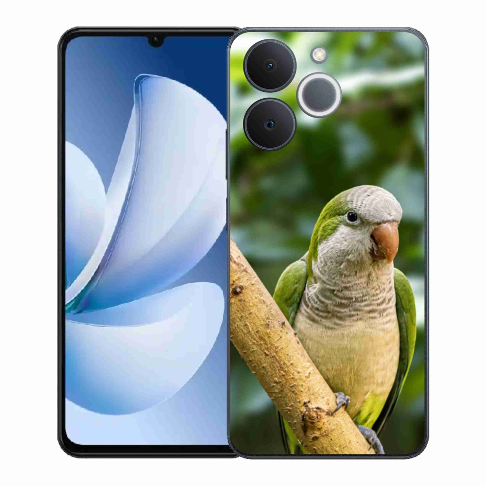 Gelový kryt mmCase na Realme Note 70T - papoušek mníšek