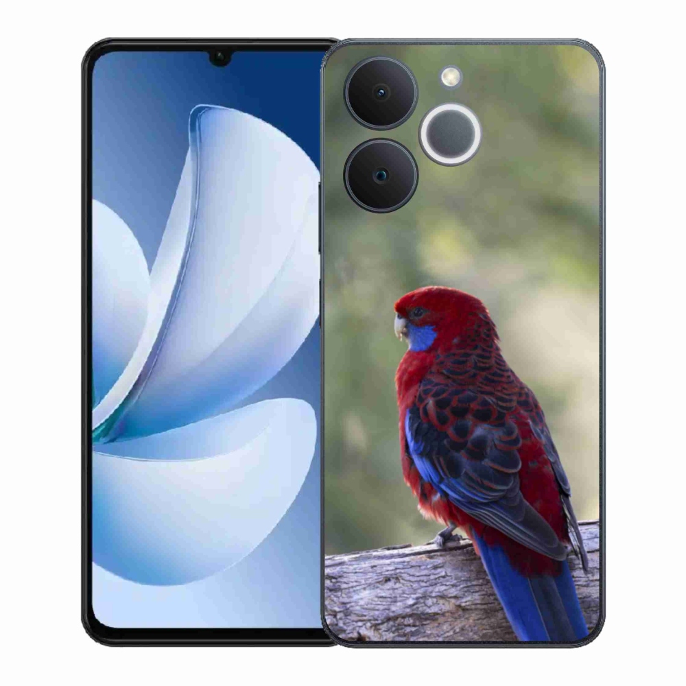 Gelový kryt mmCase na Realme Note 70T - papoušek rosela