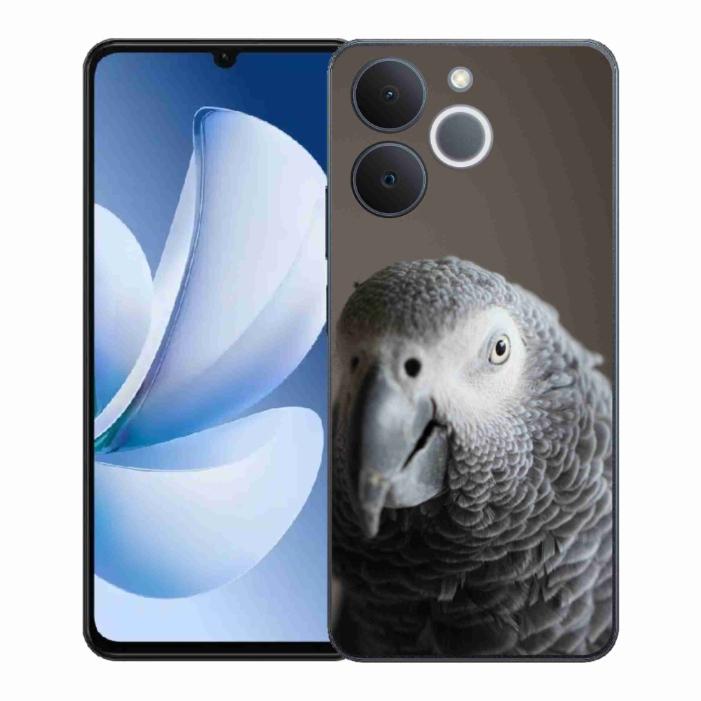 Gelový kryt mmCase na Realme Note 70T - papoušek žako 2