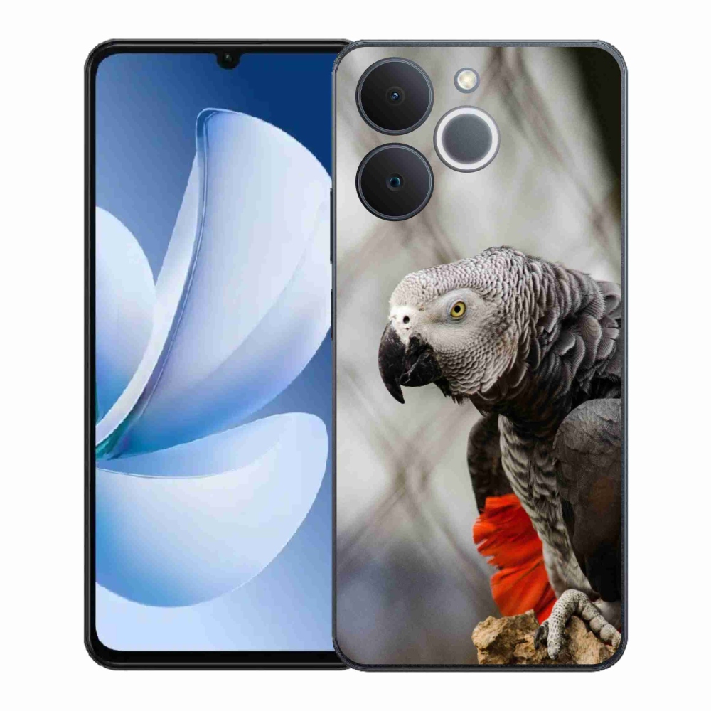 Gelový kryt mmCase na Realme Note 70T - papoušek žako 3