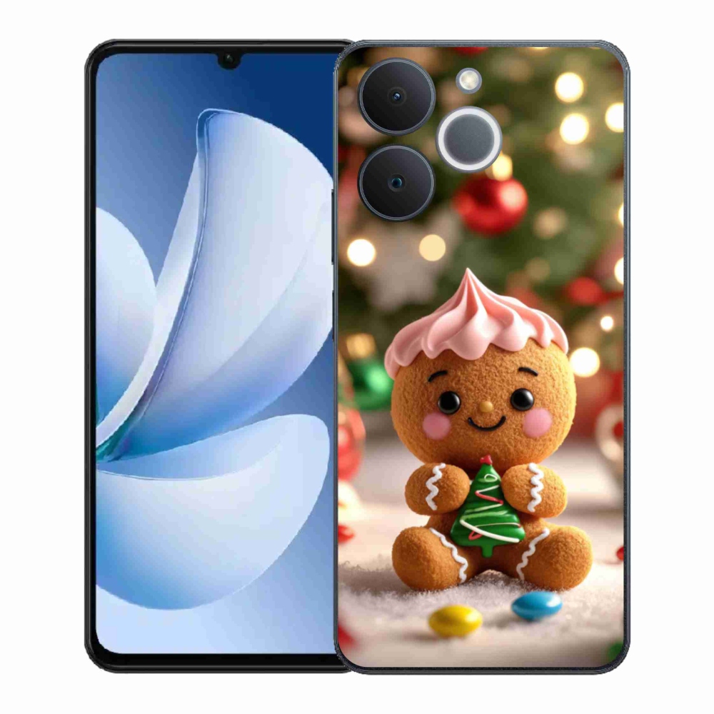 Gelový kryt mmCase na Realme Note 70T - perníček