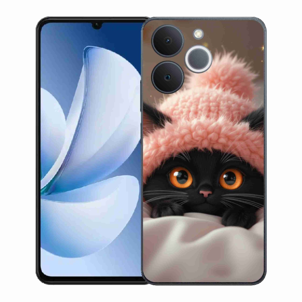 Gelový kryt mmCase na Realme Note 70T - roztomilé kotě 7