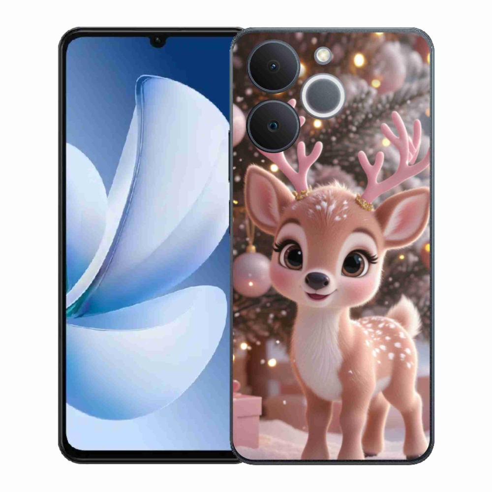 Gelový kryt mmCase na Realme Note 70T - roztomilý sob