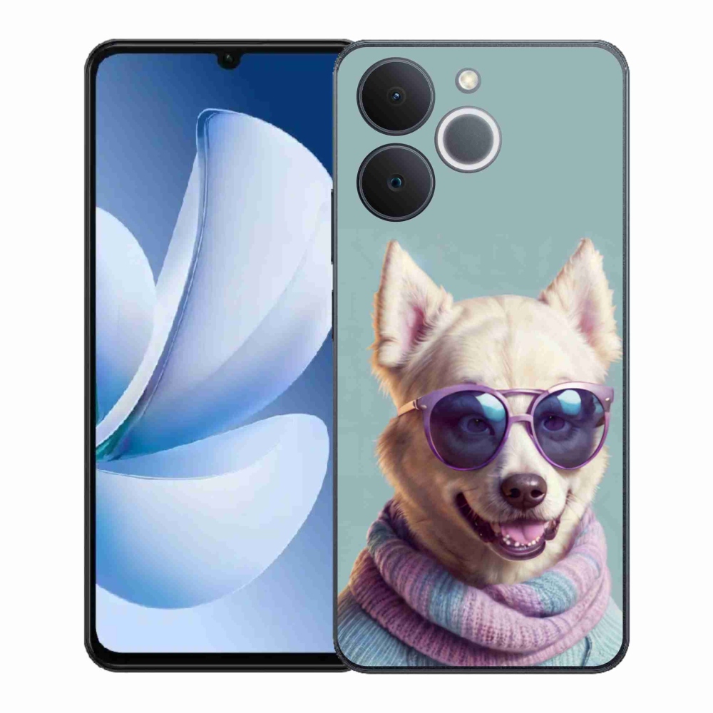 Gelový kryt mmCase na Realme Note 70T - stylový německý špic
