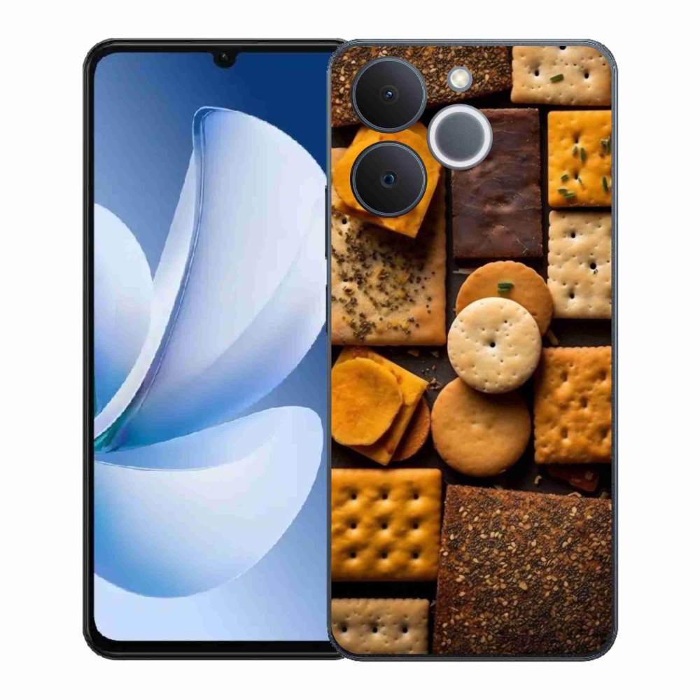 Gelový kryt mmCase na Realme Note 70T - sušenky