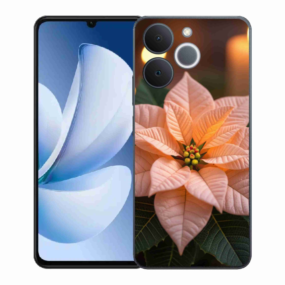 Gelový kryt mmCase na Realme Note 70T - vánoční hvězda