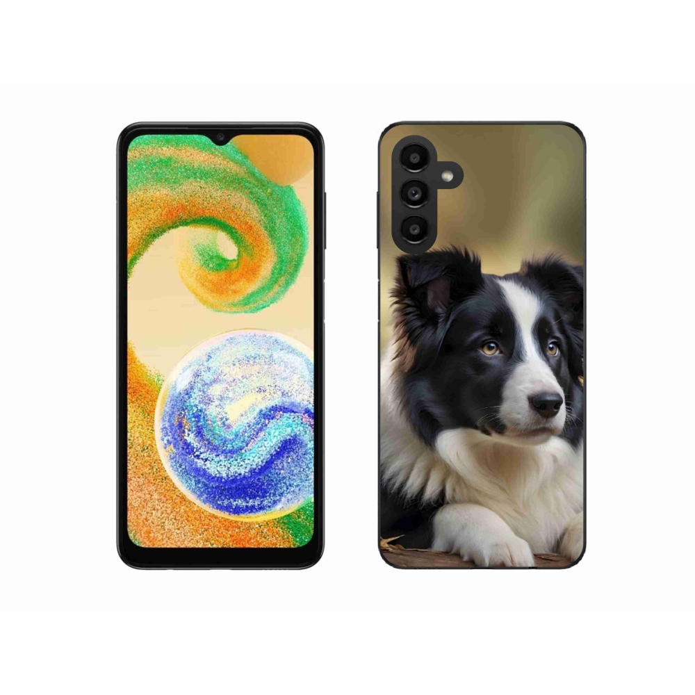 Gelový kryt mmCase na Samsung Galaxy A04s (164,7x76,7x9,1 mm) - border kolie 2