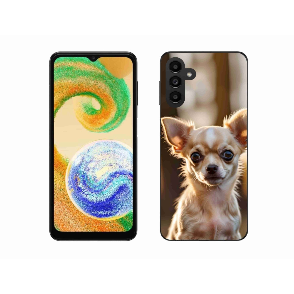 Gelový kryt mmCase na Samsung Galaxy A04s (164,7x76,7x9,1 mm) - čivava 6