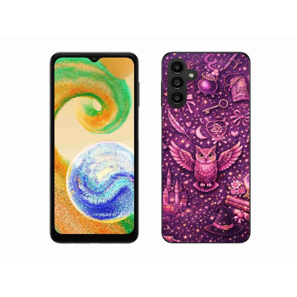 Gelový kryt mmCase na Samsung Galaxy A04s (164,7x76,7x9,1 mm) - magický svět