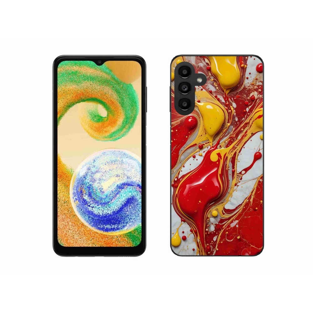 Gelový kryt mmCase na Samsung Galaxy A04s - abstraktní motiv 42