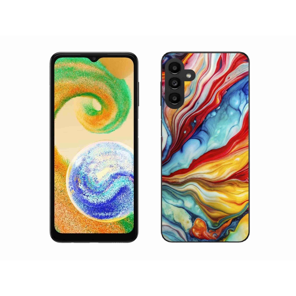 Gelový kryt mmCase na Samsung Galaxy A04s - abstraktní motiv 58