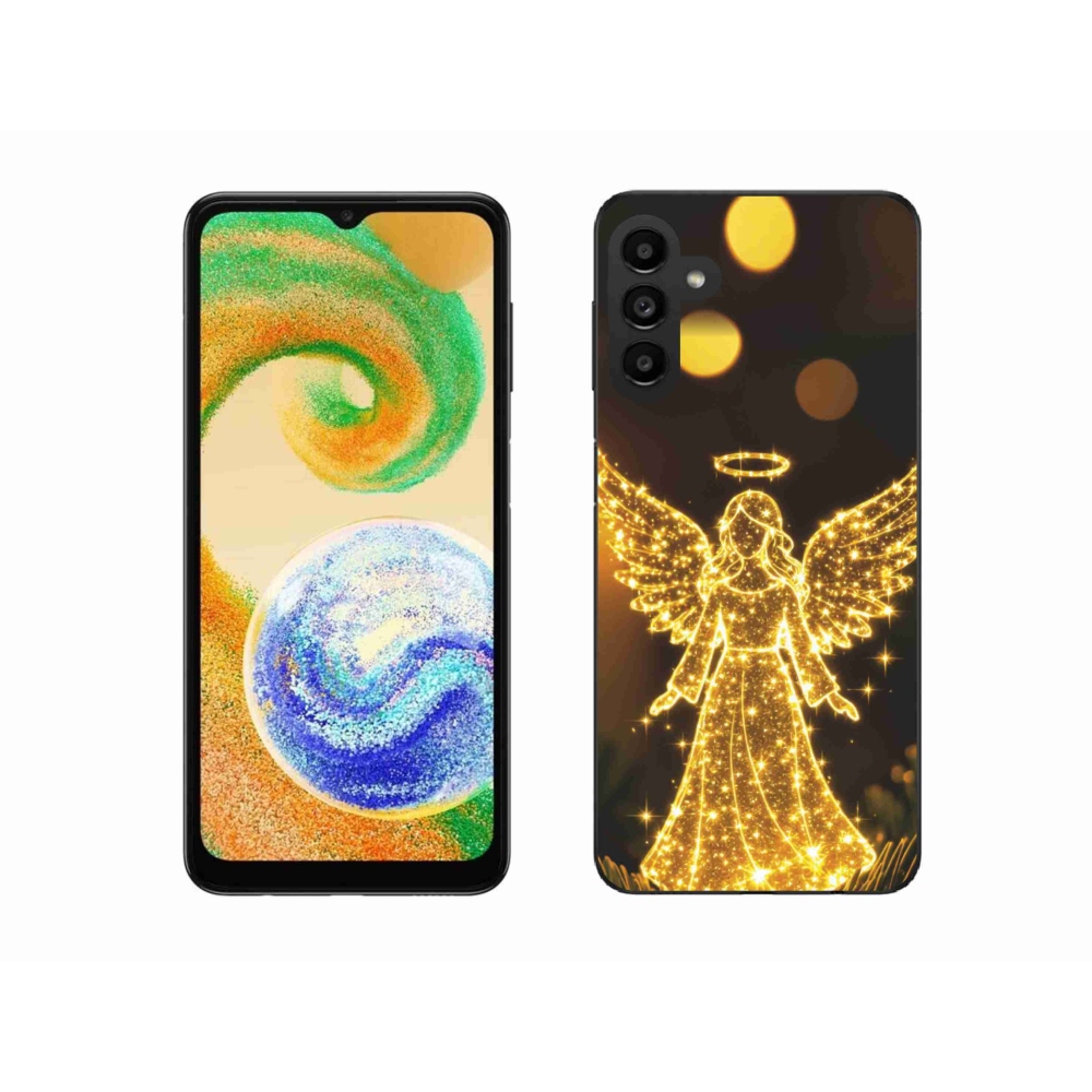 Gelový kryt mmCase na Samsung Galaxy A04s - anděl