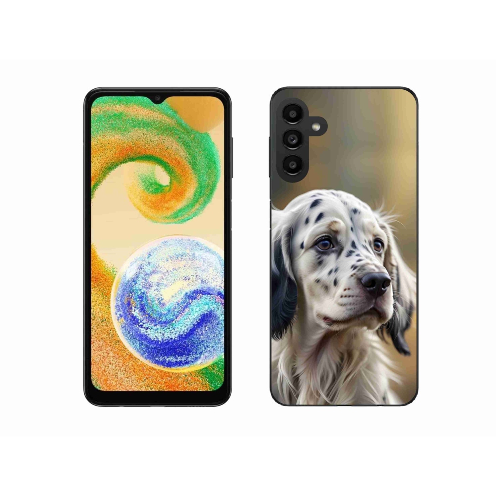 Gelový kryt mmCase na Samsung Galaxy A04s - anglický setr