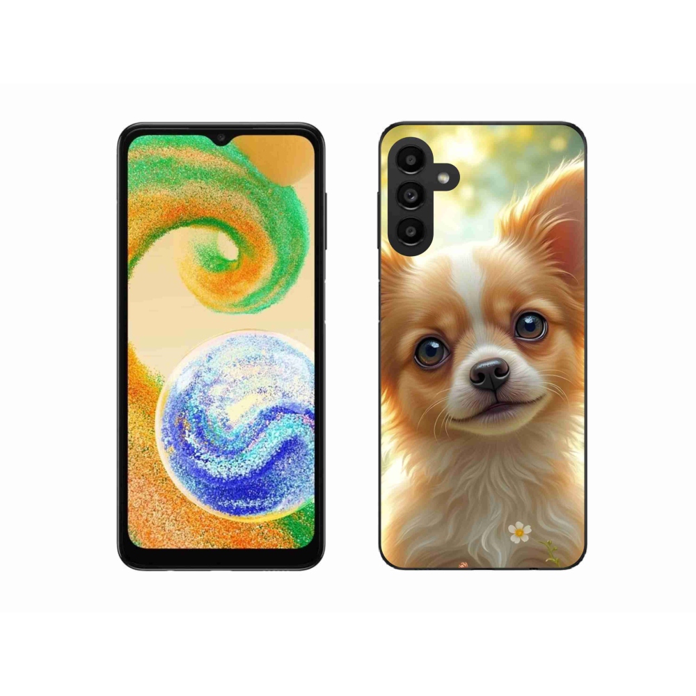 Gelový kryt mmCase na Samsung Galaxy A04s - čivava 5