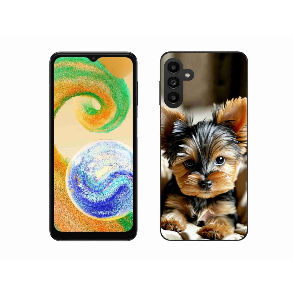 Gelový kryt mmCase na Samsung Galaxy A04s - jorkšír 11