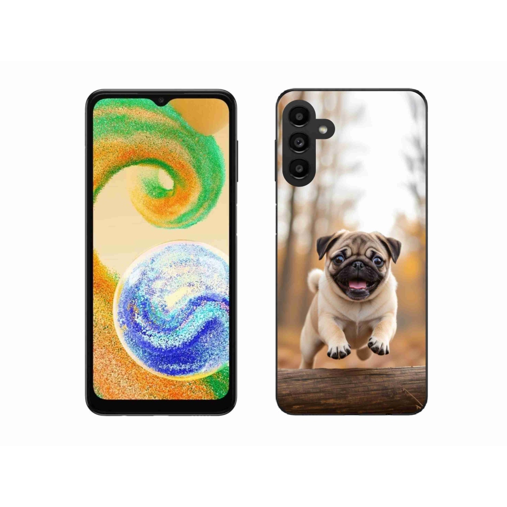 Gelový kryt mmCase na Samsung Galaxy A04s - mops 2