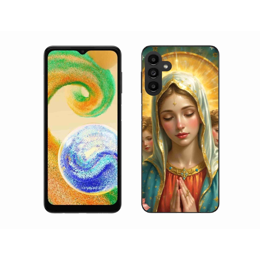 Gelový kryt mmCase na Samsung Galaxy A04s - náboženský motiv 3