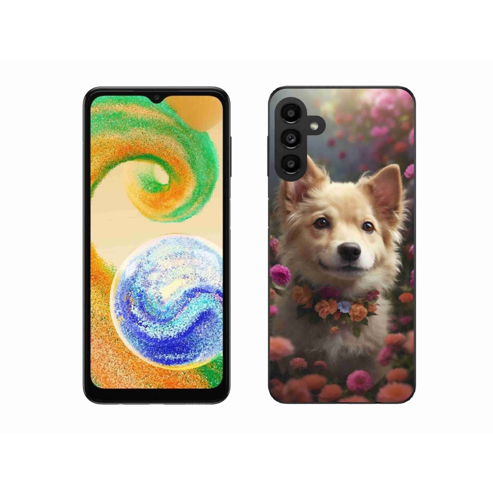 Gelový kryt mmCase na Samsung Galaxy A04s - německý špic