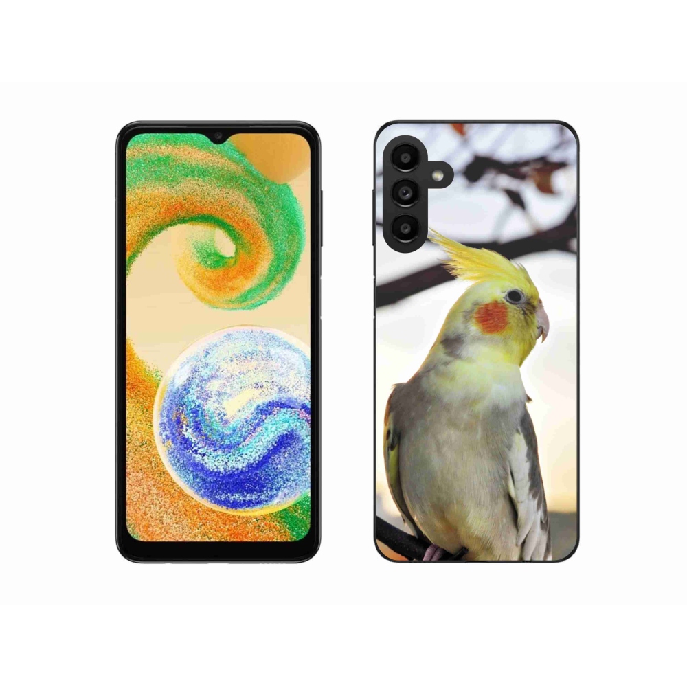 Gelový kryt mmCase na Samsung Galaxy A04s - papoušek korela