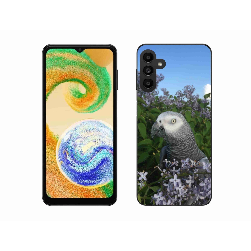 Gelový kryt mmCase na Samsung Galaxy A04s - papoušek žako