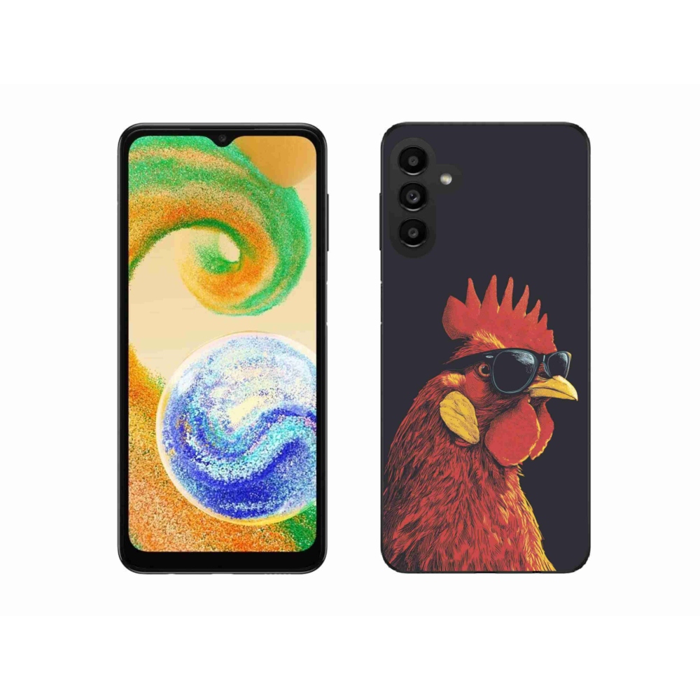 Gelový kryt mmCase na Samsung Galaxy A04s - stylový kohout