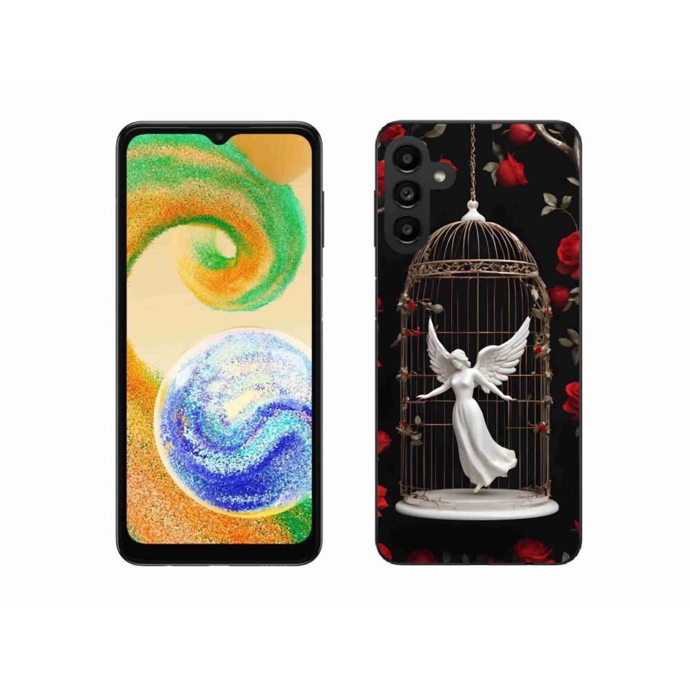 Gelový kryt mmCase na Samsung Galaxy A04s - uvězněný anděl