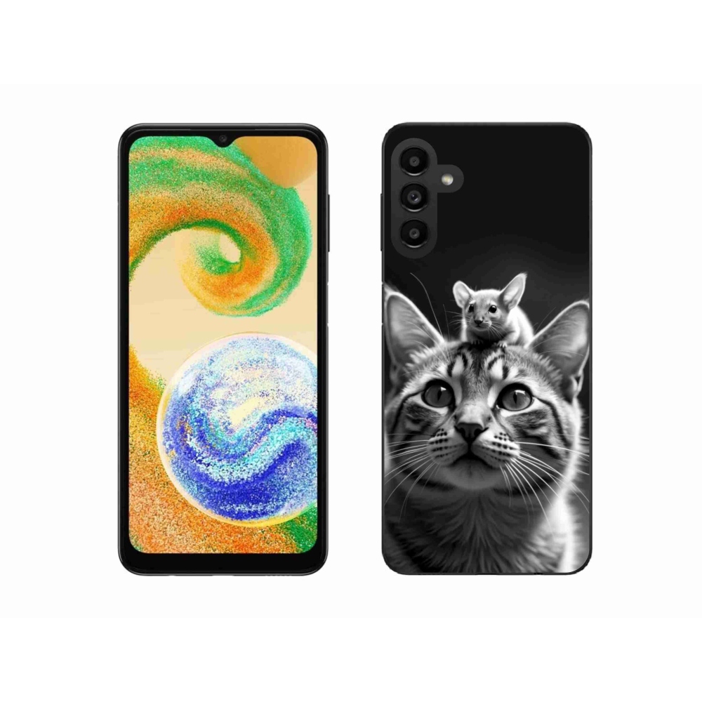 Gelový kryt mmCase na Samsung Galaxy A04s - zvířecí přátelství 2