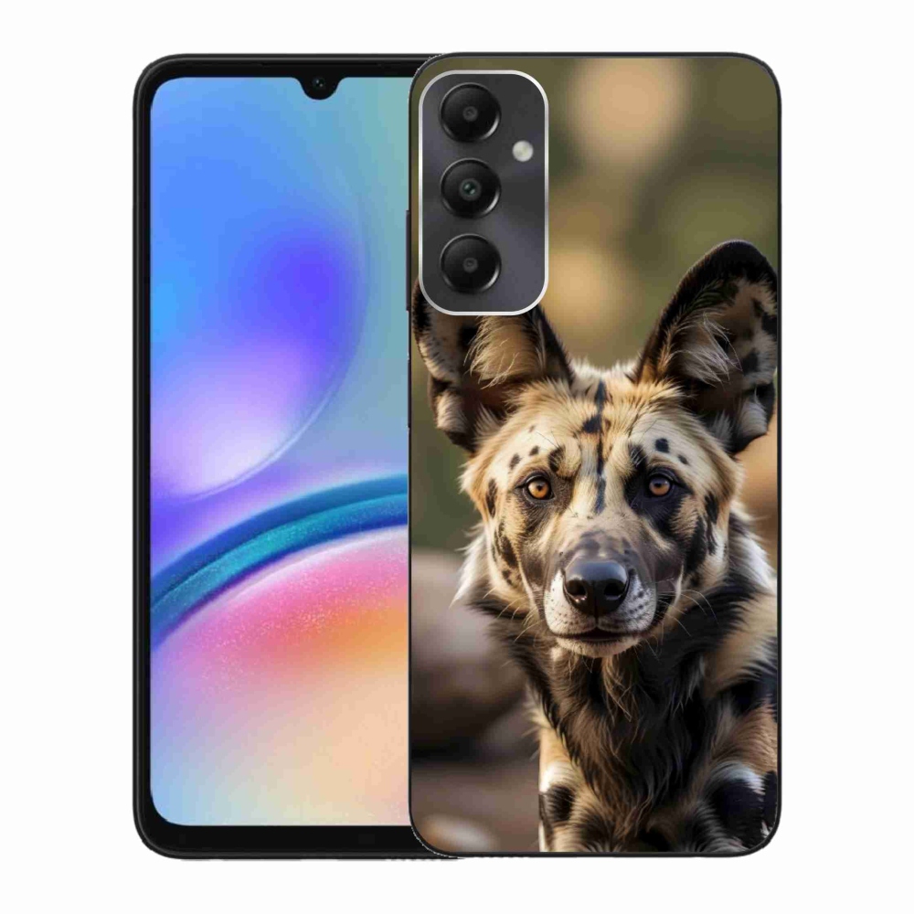 Gelový kryt mmCase na Samsung Galaxy A05s - africký divoký pes