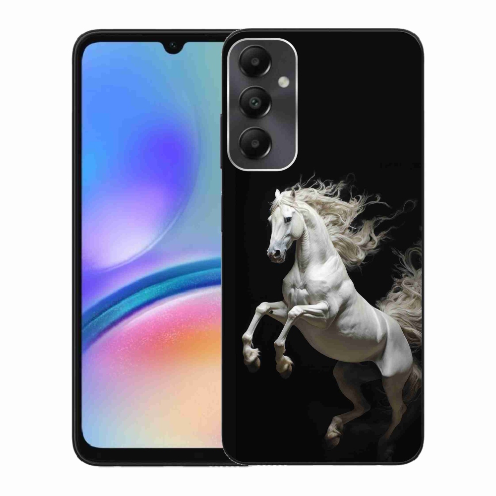Gelový kryt mmCase na Samsung Galaxy A05s - bílý kůň 4