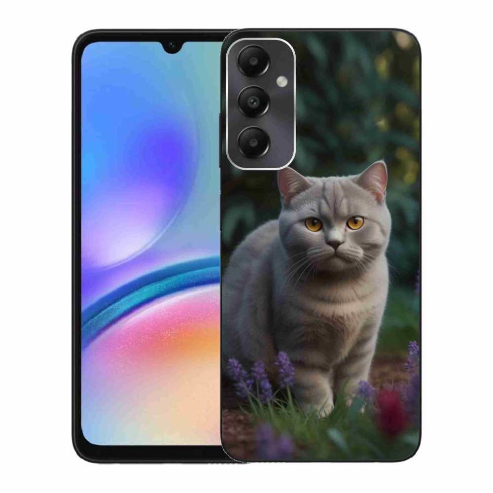 Gelový kryt mmCase na Samsung Galaxy A05s - britská kočka