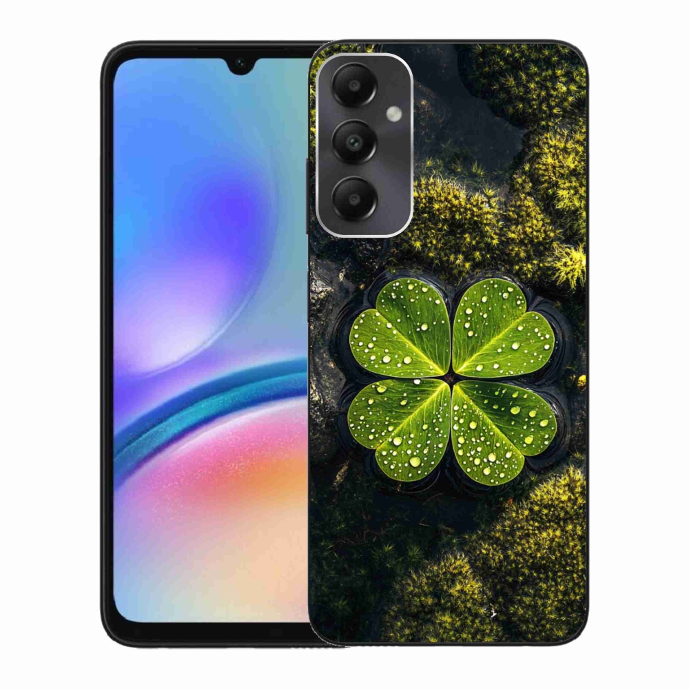 Gelový kryt mmCase na Samsung Galaxy A05s - čtyřlístek