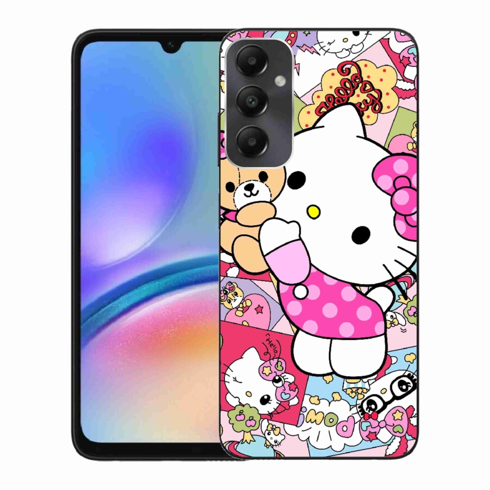 Gelový kryt mmCase na Samsung Galaxy A05s - cute kitty
