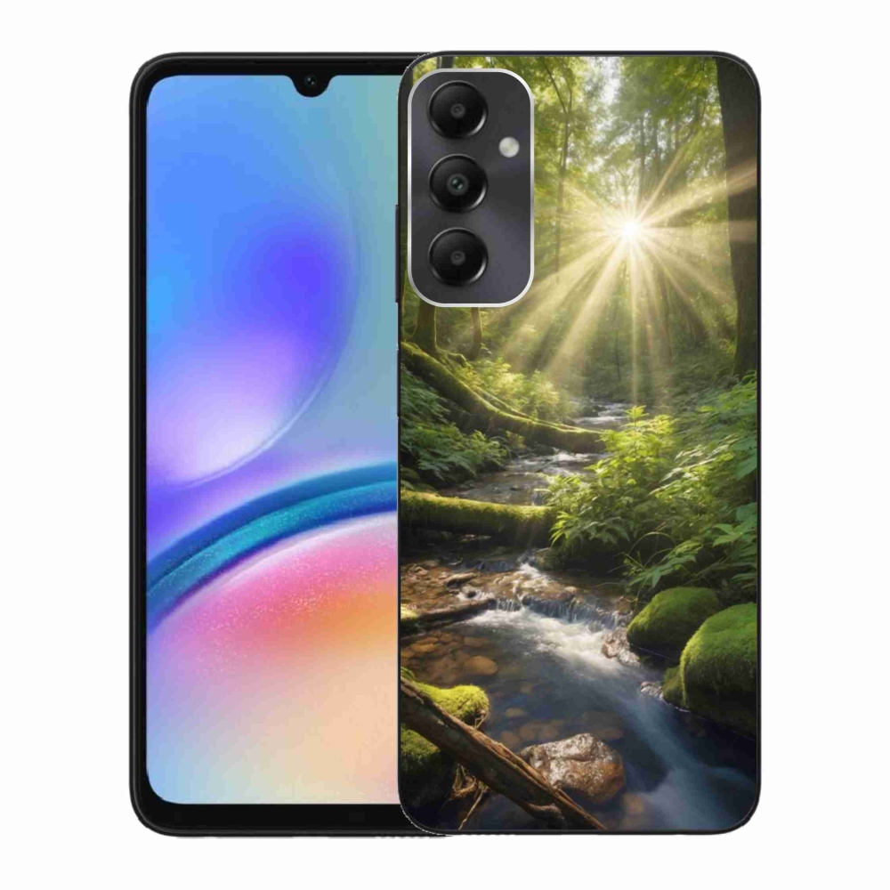 Gelový kryt mmCase na Samsung Galaxy A05s - hlubina lesa