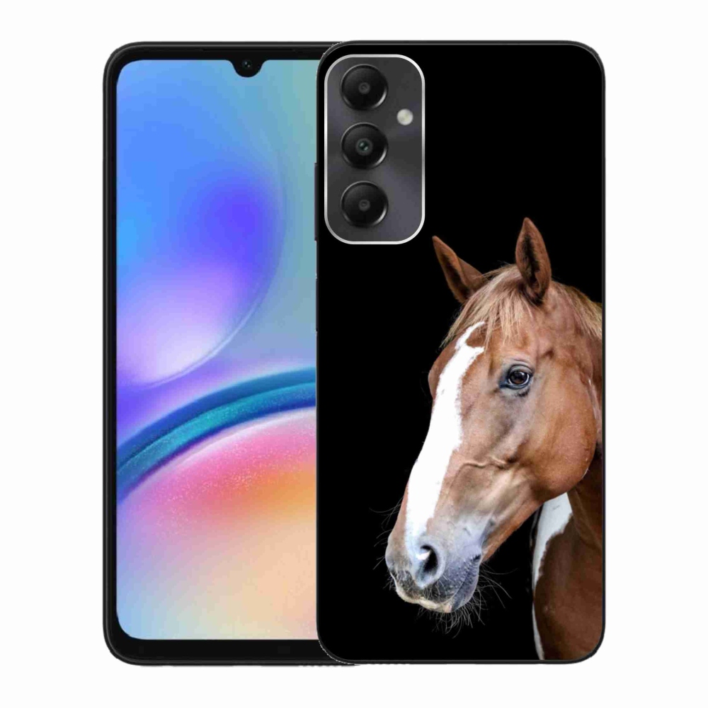 Gelový kryt mmCase na Samsung Galaxy A05s - hnědý kůň 3