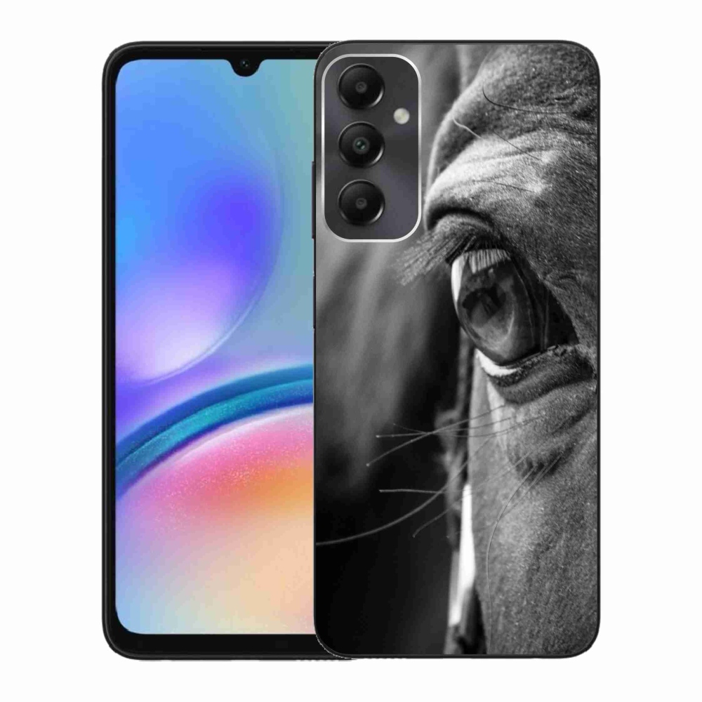 Gelový kryt mmCase na Samsung Galaxy A05s - koňský pohled