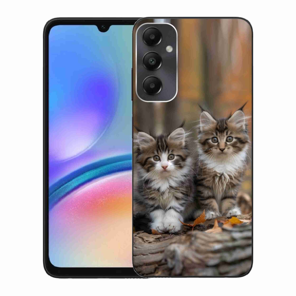 Gelový kryt mmCase na Samsung Galaxy A05s - kočičí duo 3