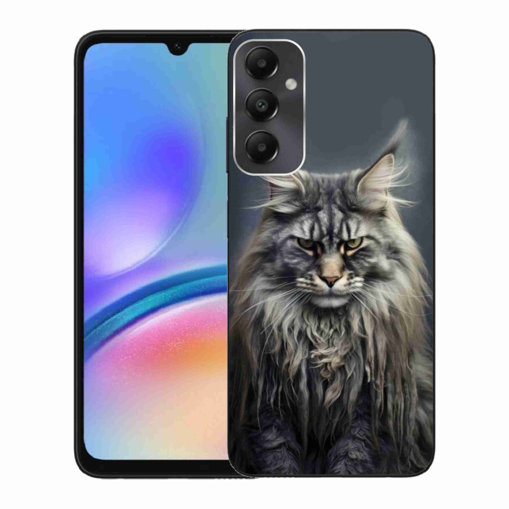 Gelový kryt mmCase na Samsung Galaxy A05s - kočíčí pohled 4