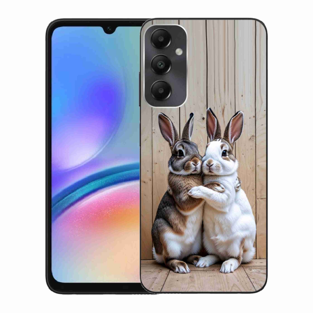 Gelový kryt mmCase na Samsung Galaxy A05s - králičí pár